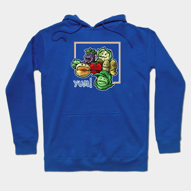 Food Pyramid Hoodie by ActionNate